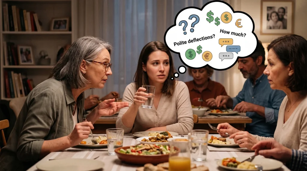 how to answer relatives asking your salary
