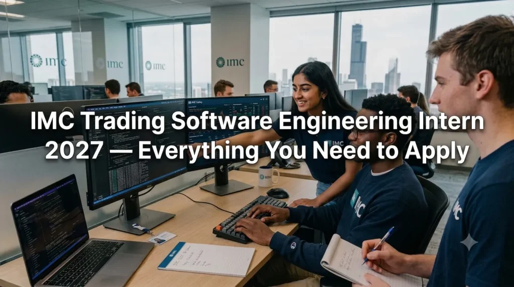 IMC Trading Software Engineering Intern 2027