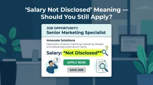 salary not disclosed meaning