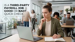 is third-party payroll job good or bad