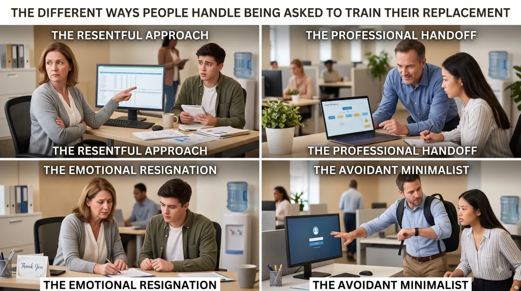 asked to train your replacement