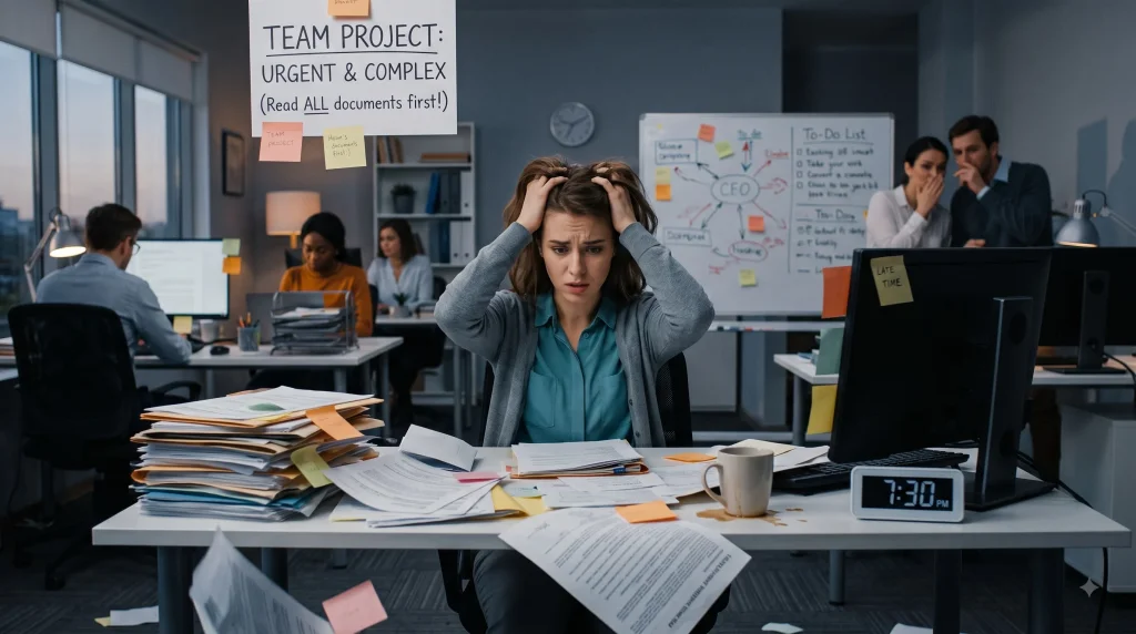 being set up to fail at a new job