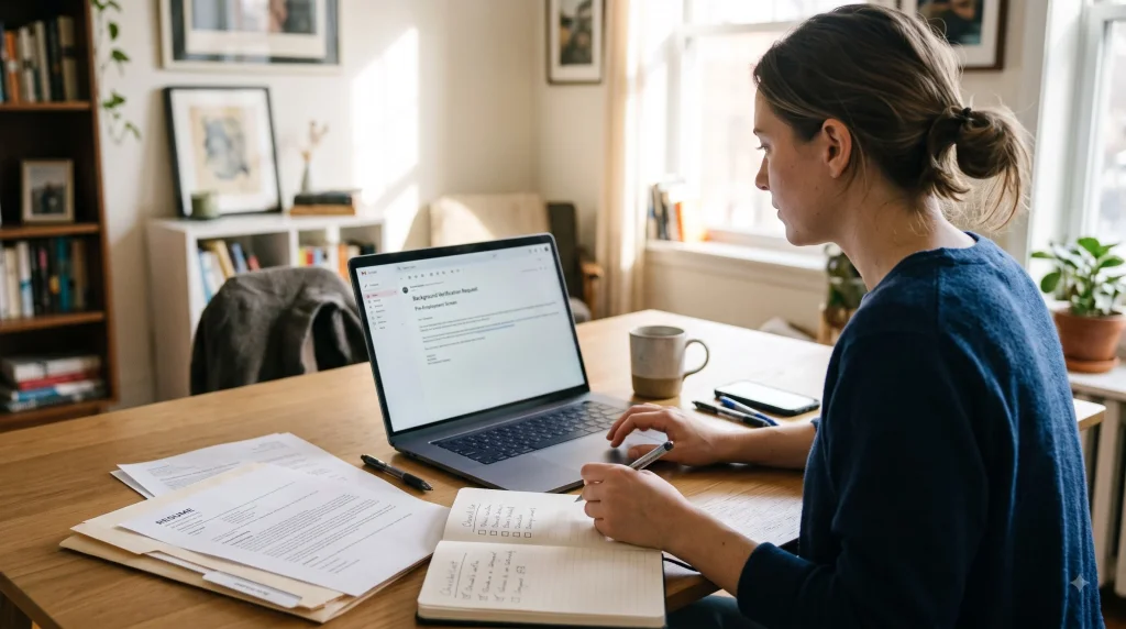 How to Handle a Background Verification Email After Accepting an Offer